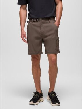 Men's Prana Stretch Zion Short : Brown size 32 : 12” inseam